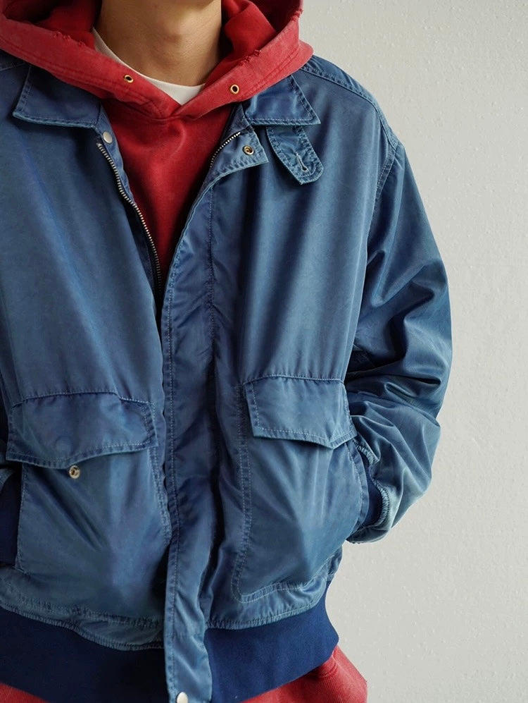 Indigo Dye A2 Flight Jacket