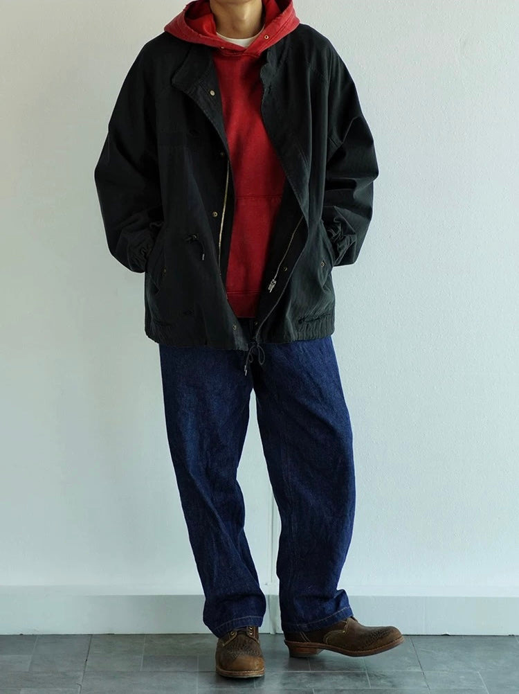 Mud Dye Distressed Short M65 Parka