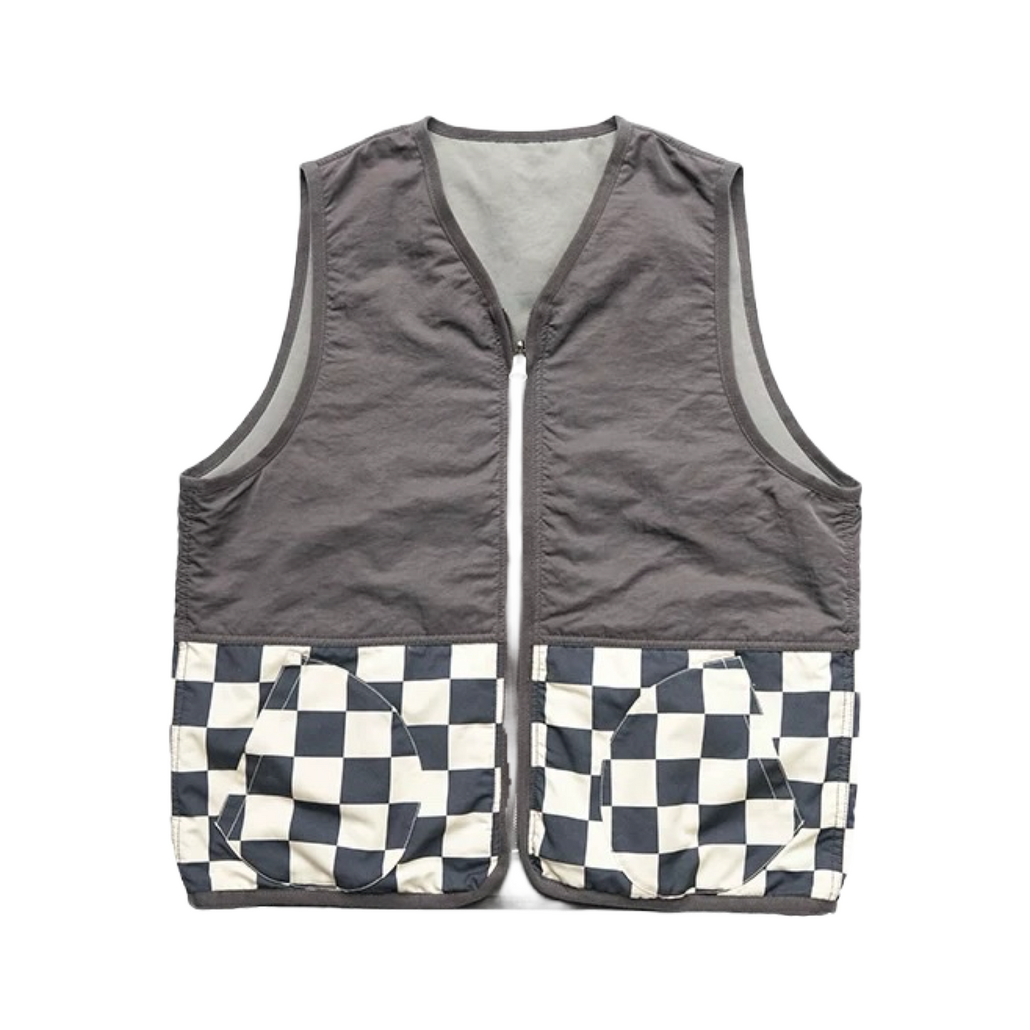 Patchwork Reversible Vest