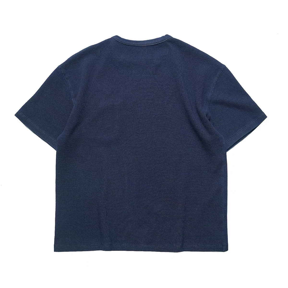 Indigo Dye Heavyweight Waffle T-Shirt