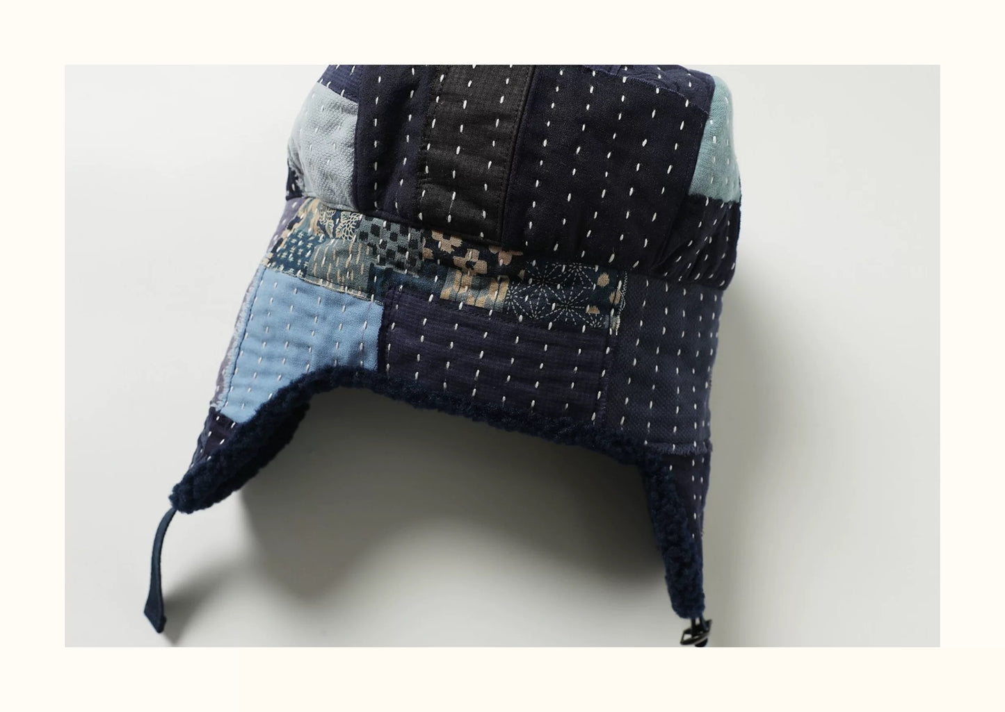 Blue Boro Trapper Cap