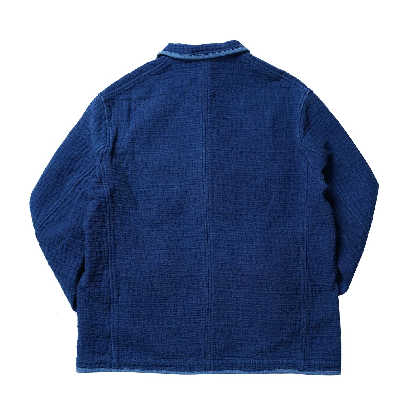 Indigo Dye Heavyweight Retro French Coat (Light Ver.)