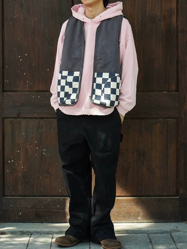 Patchwork Reversible Vest