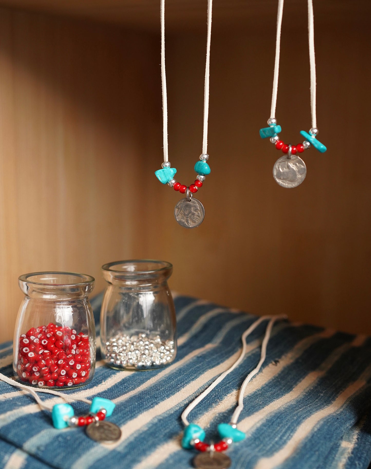 Turquoise Beads Necklace