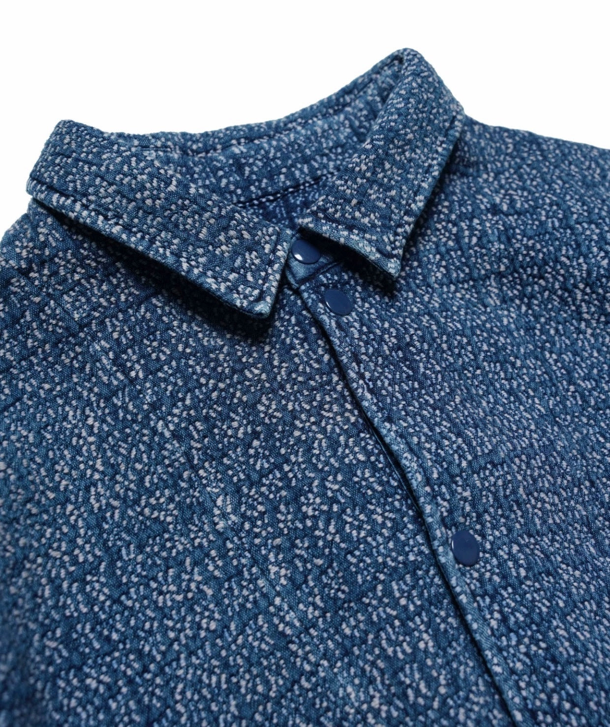 Indigo Dye Sashiko Cherry Blossom Jacket