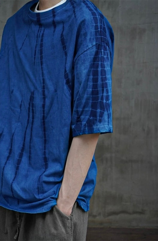 Indigo Tie Dye Nebula T-Shirt