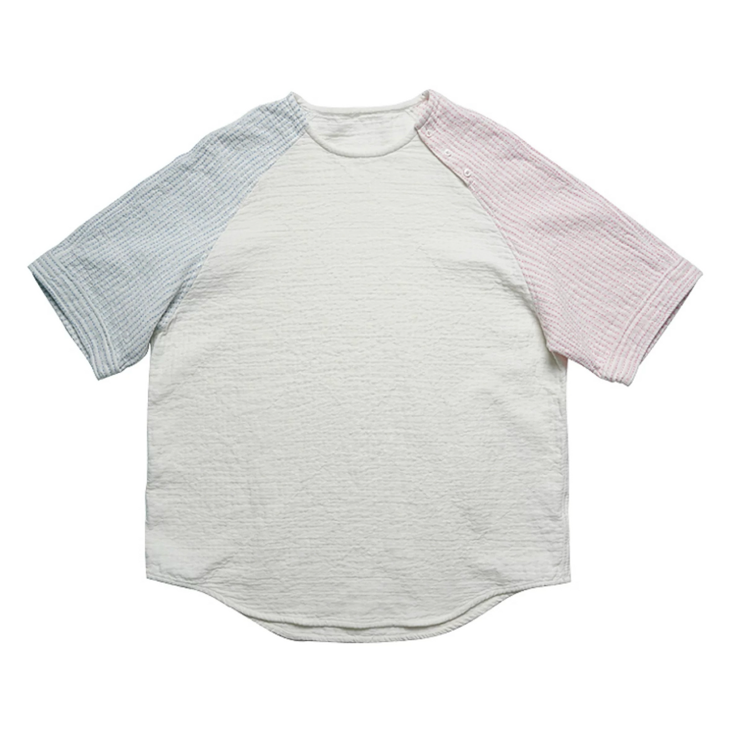 Tricolor Sashiko T-Shirt