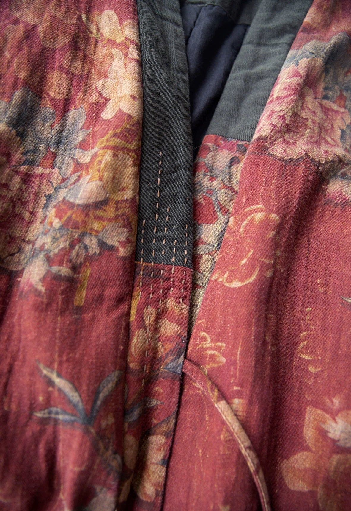 Peony Padded Kimono Jacket