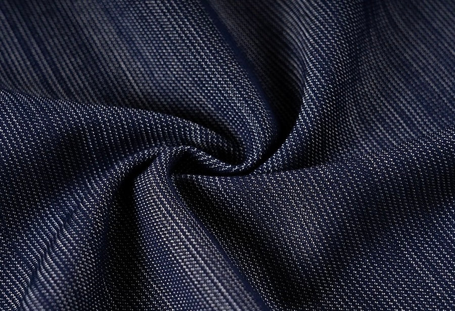 Slub Indigo Samue Wrap Jacket