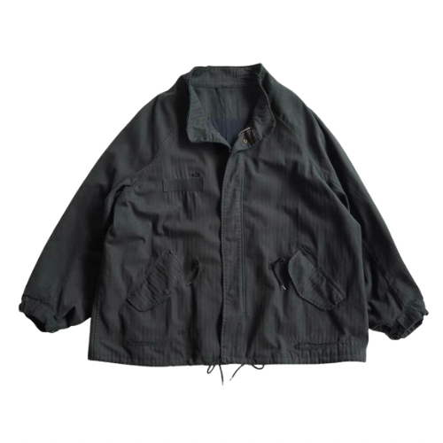 Mud Dye Distressed Short M65 Parka