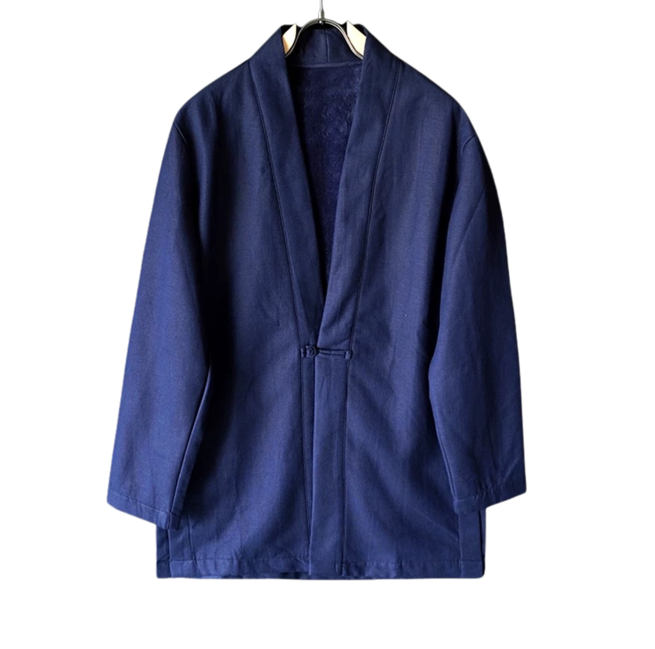 Blue Longline Haori Coat
