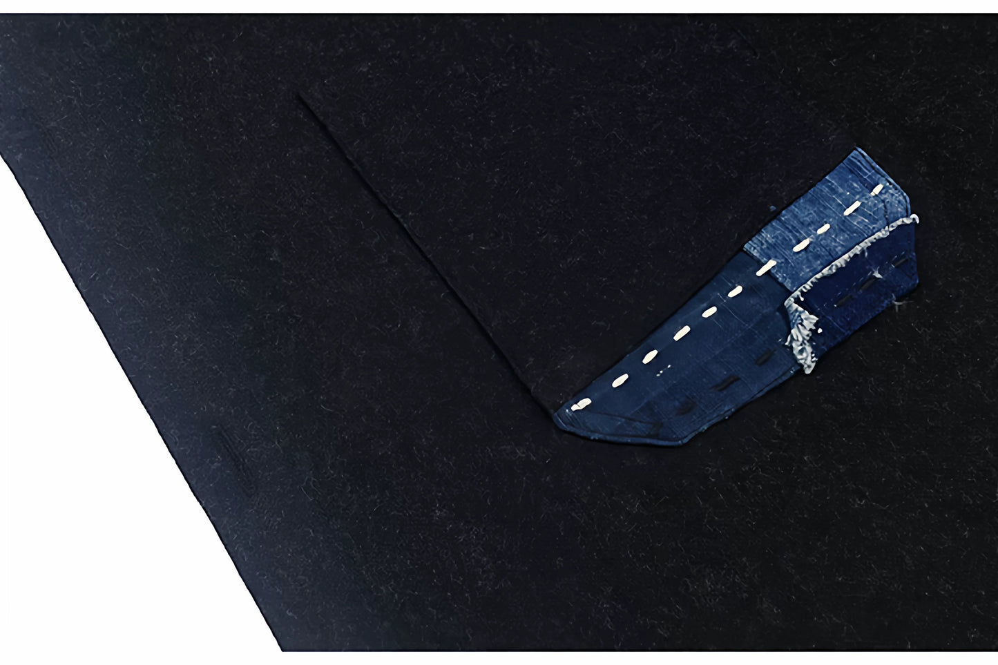 Woolen Patchwork Kofu Coat