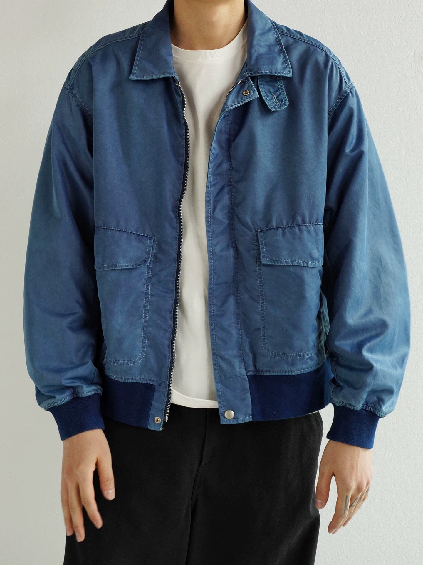 Indigo Dye A2 Flight Jacket