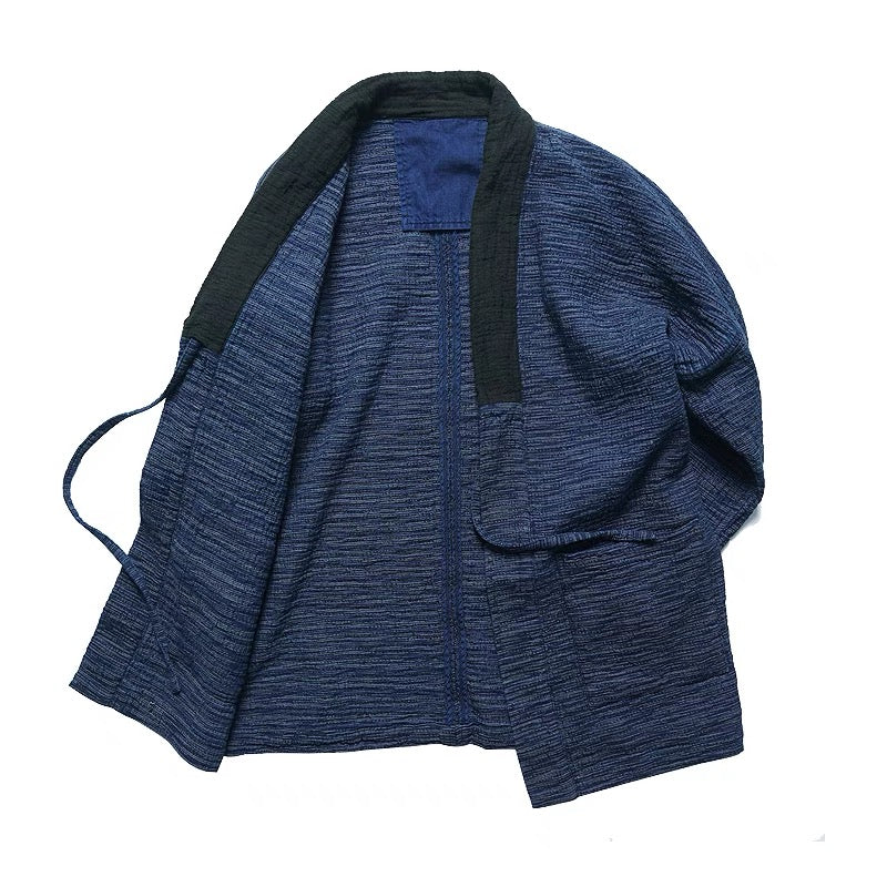 Indigo Dye Basic Kimono Jacket