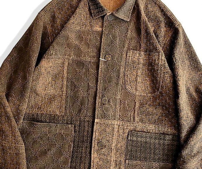 Dioscorea Yam Dye Worker Jacket