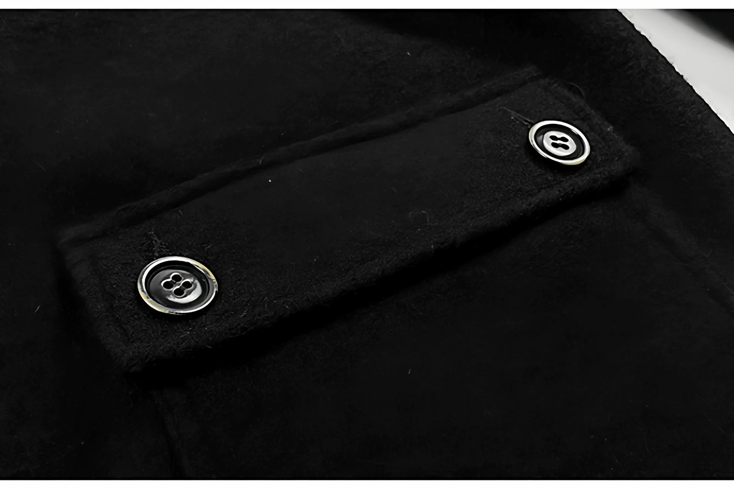 Indigo Dye Sashiko Patchwork Woolen Haori Jacket