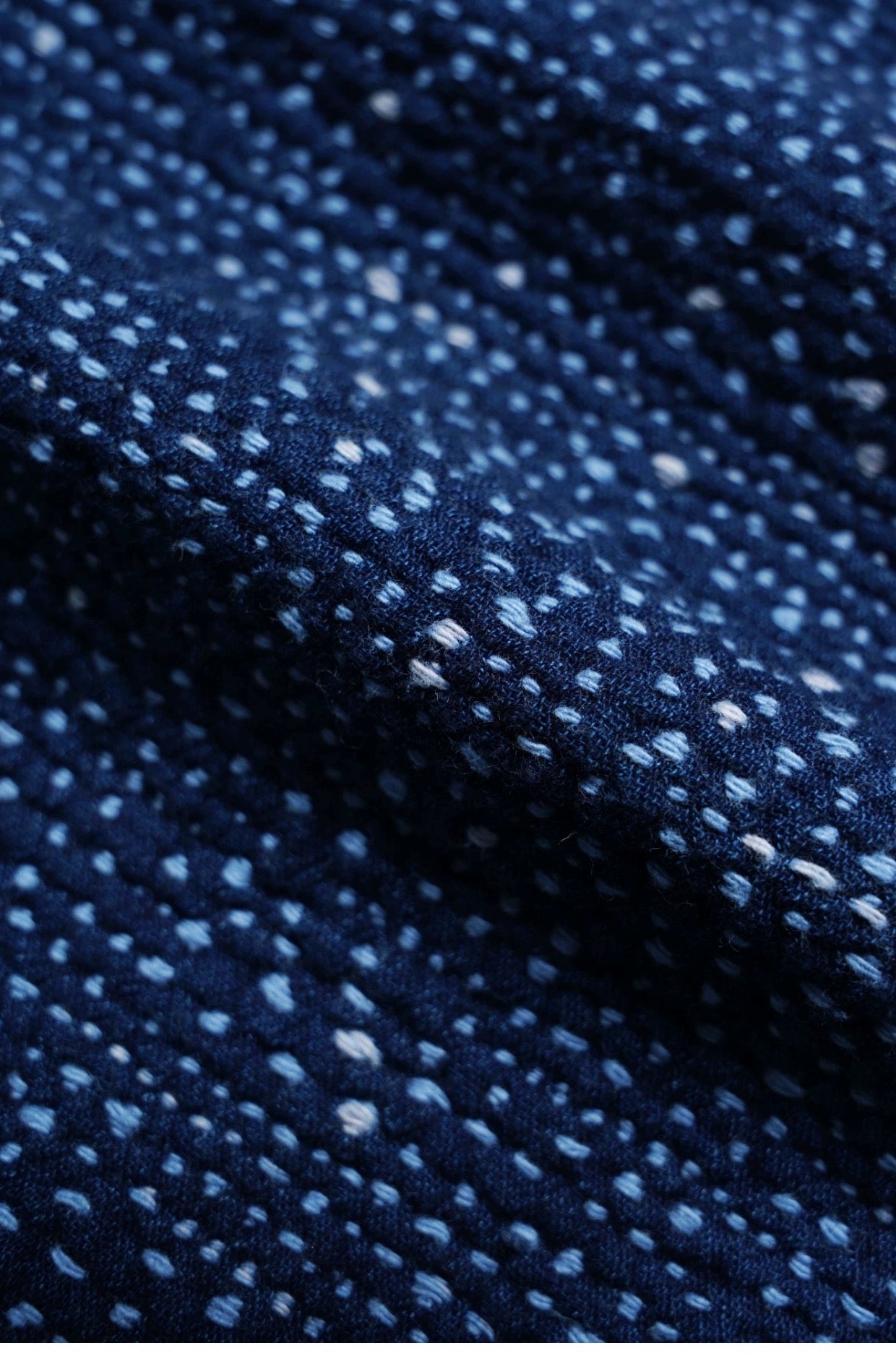 Indigo Dye Starry Night Dots Pants