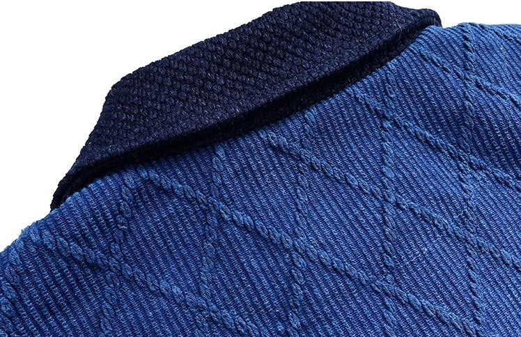 Indigo Dye Patchwork Worker Kendo Jacket