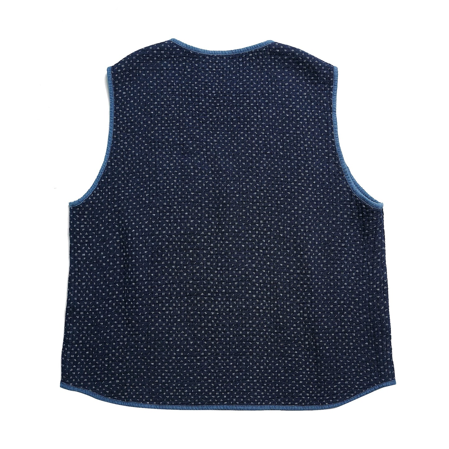 Indigo Dye Sashiko City Vest