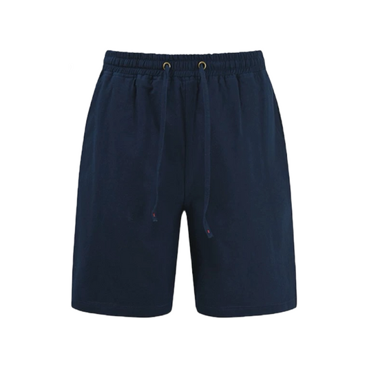 Indigo Dye Basic Kasuri Twill Shorts