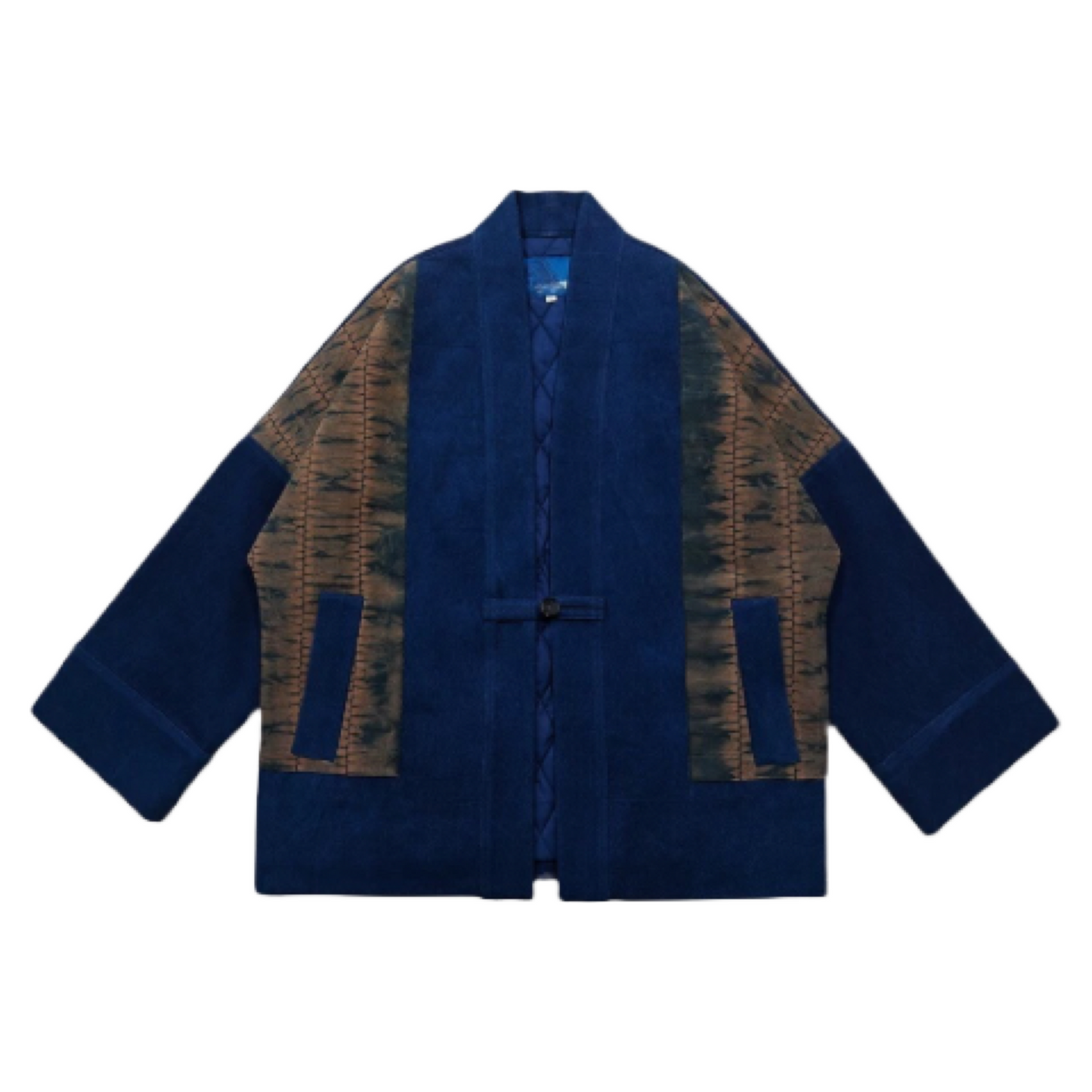 Tie Dye Patchwork Haori Jacket