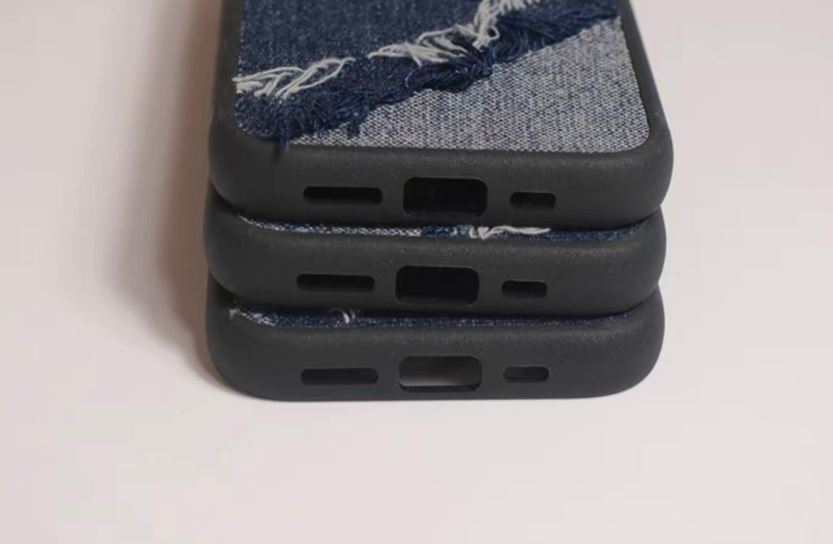 Distressed Denim iPhone Cases