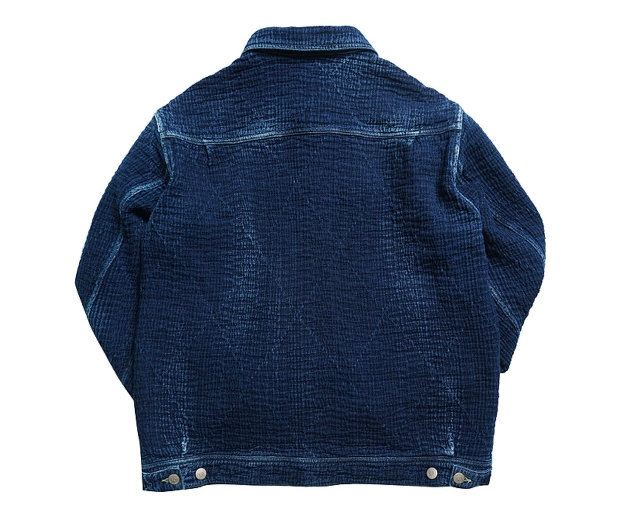 Indigo Dye Sashiko Denim Style Jacket