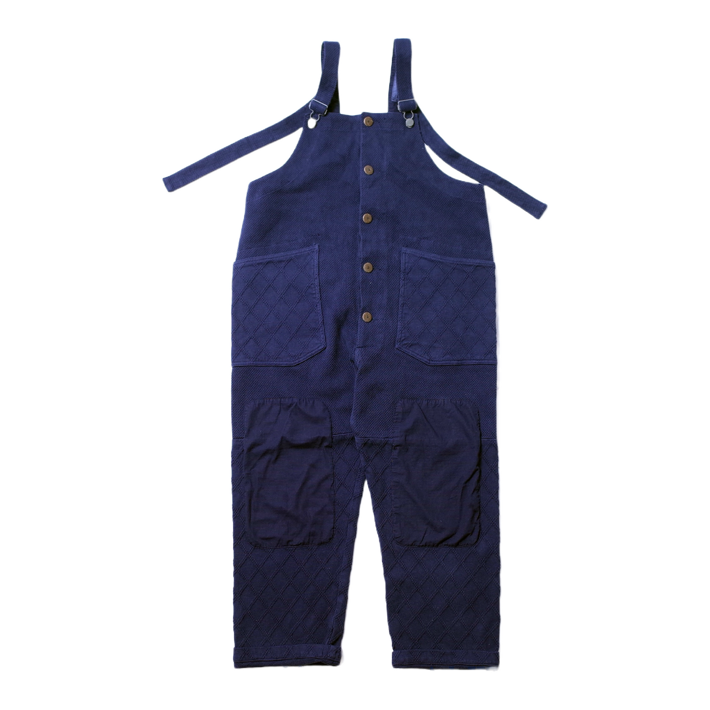 Indigo Dye Kendo Sashiko Overalls