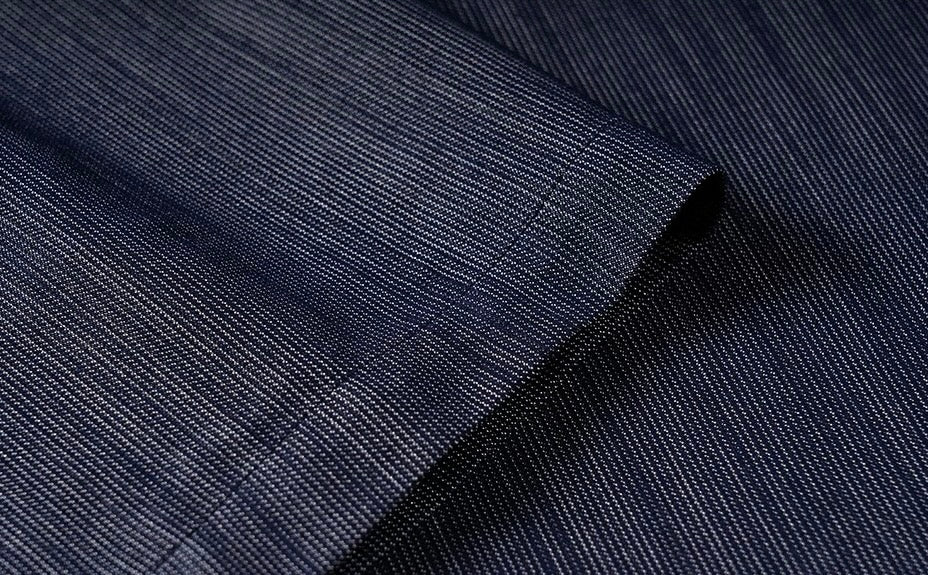Slub Indigo Samue Wrap Jacket