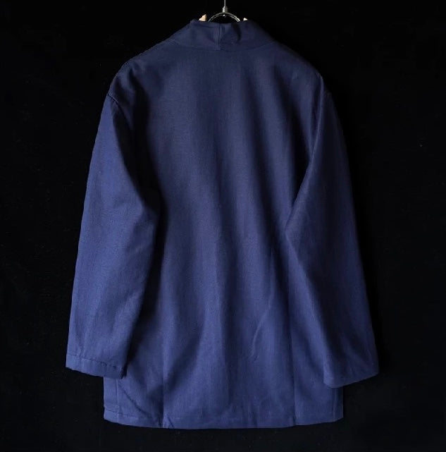 Blue Longline Haori Coat