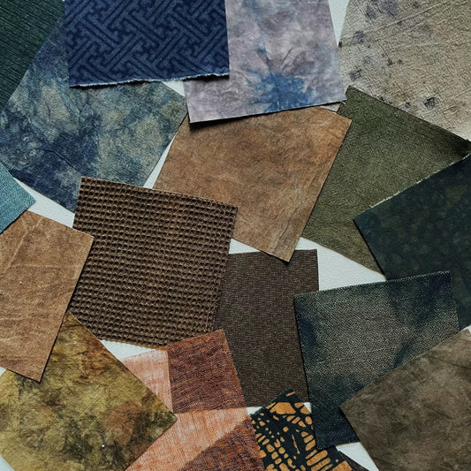 Boro-Textura Fabric Scraps Bundle