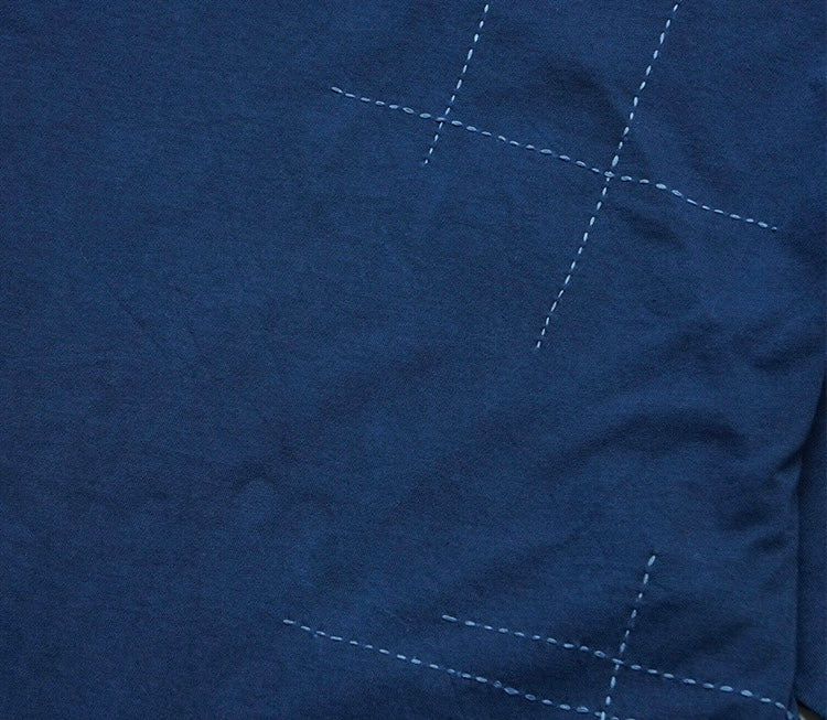 Indigo Dye Sashiko T-Shirt