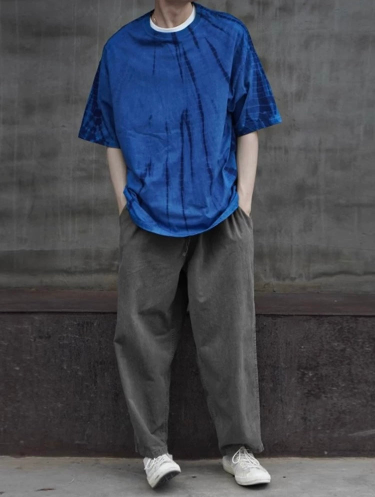 Indigo Tie Dye Nebula T-Shirt