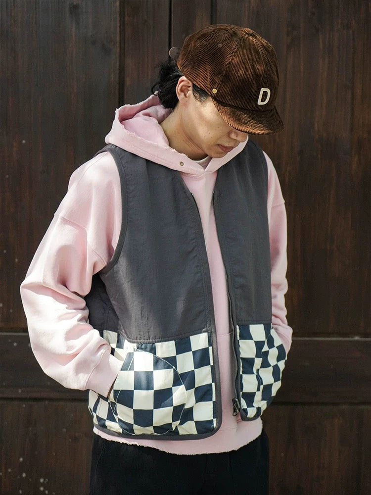 Patchwork Reversible Vest