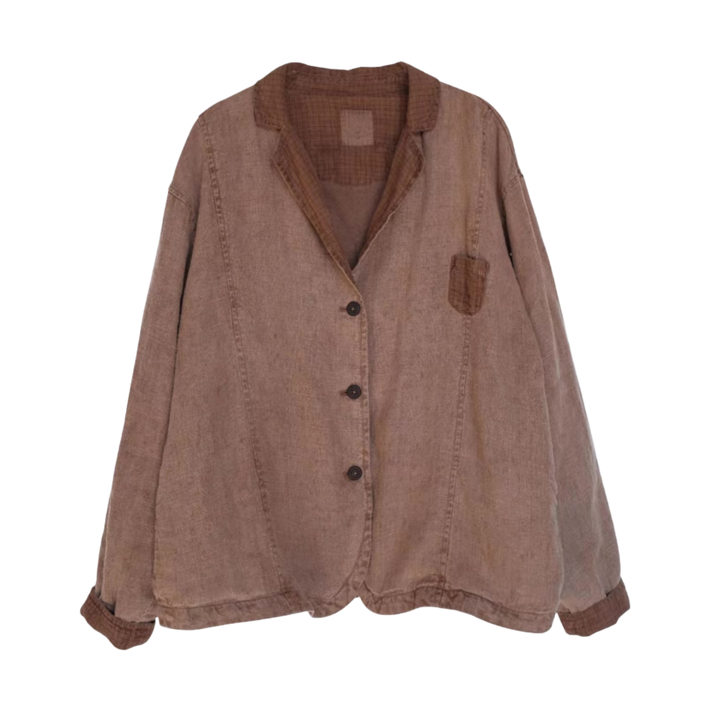 Dioscorea Yam & Pomegranate Dye Blazer Jacket