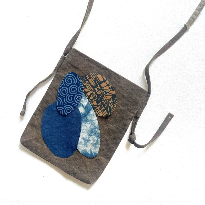 Indigo Dye Abnormal Fabric Scraps Bundles