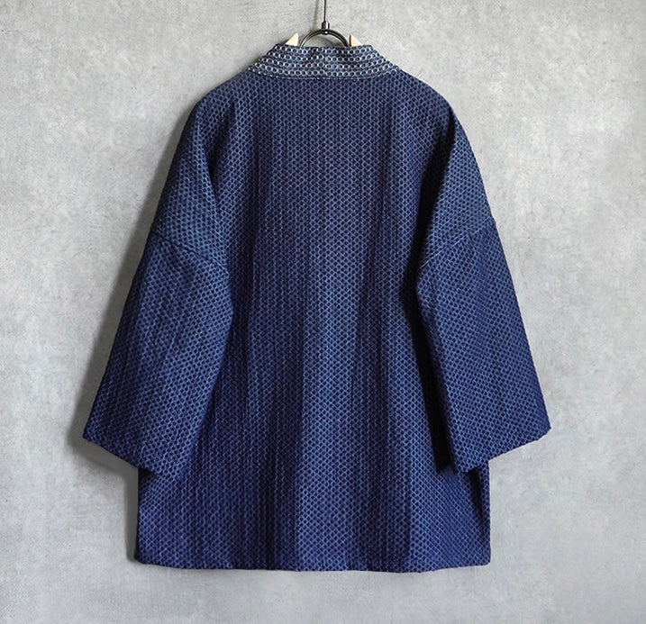 Washed Denim Kimono Jacket