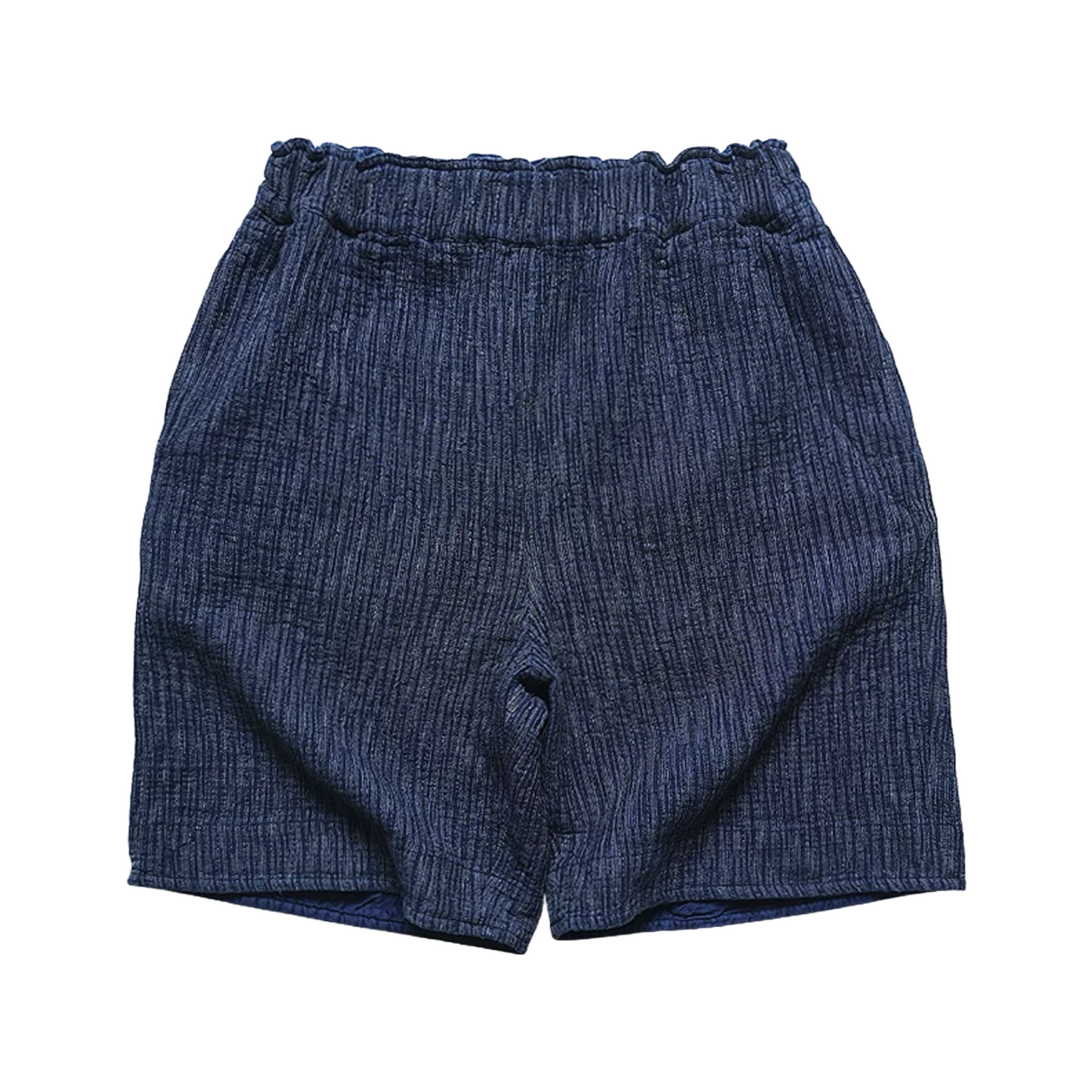 Indigo Dye Sashiko Kasuri Shorts