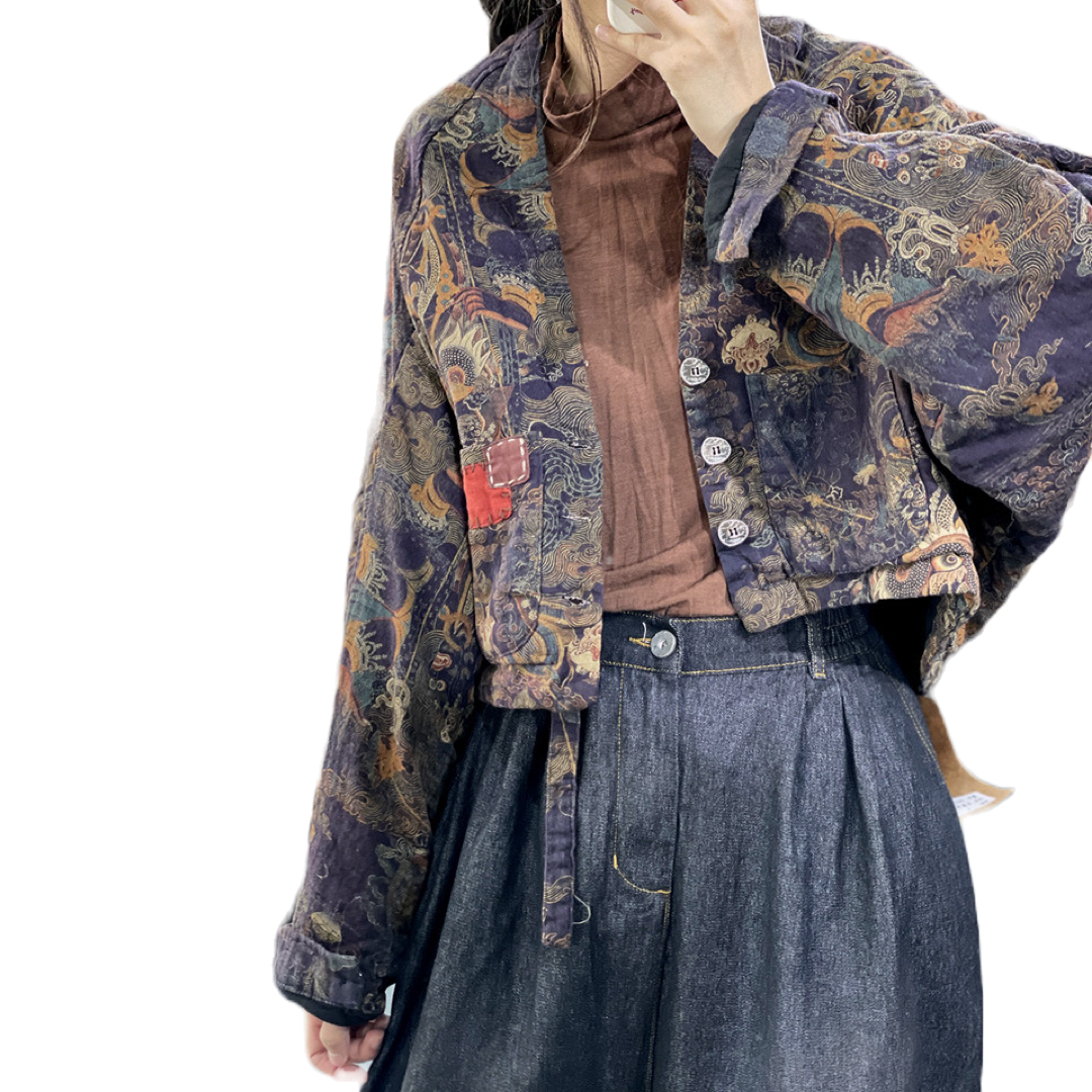 Dragon Floral Noragi Jacket