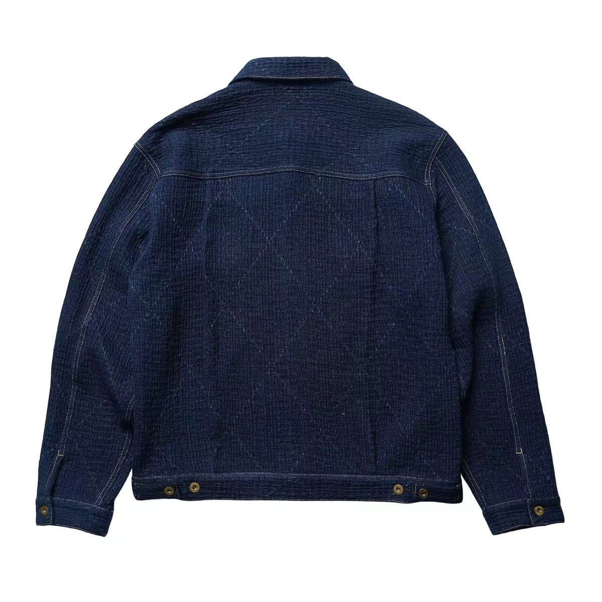 Indigo Dye Sashiko Type II Work Jacket