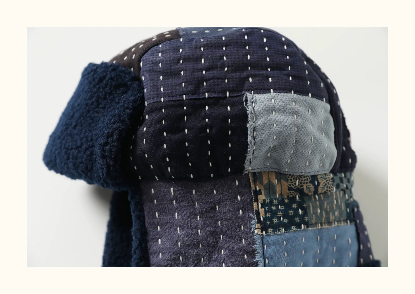 Blue Boro Trapper Cap