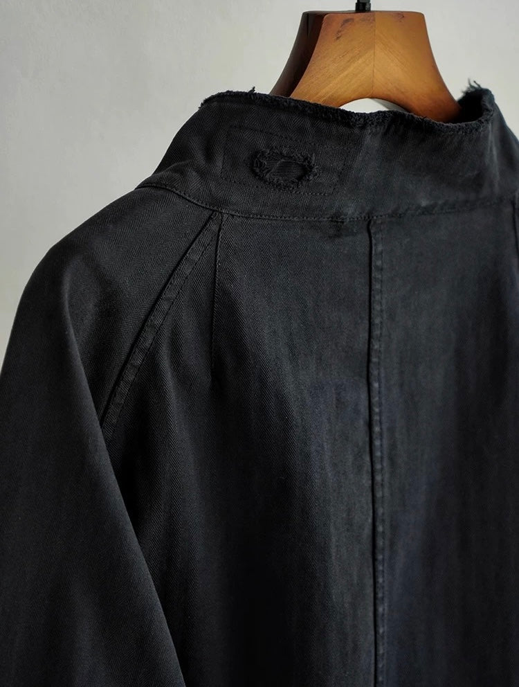 Mud Dye Distressed Short M65 Parka