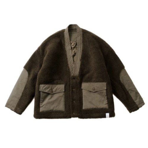 Fleece Padded Noragi Jacket