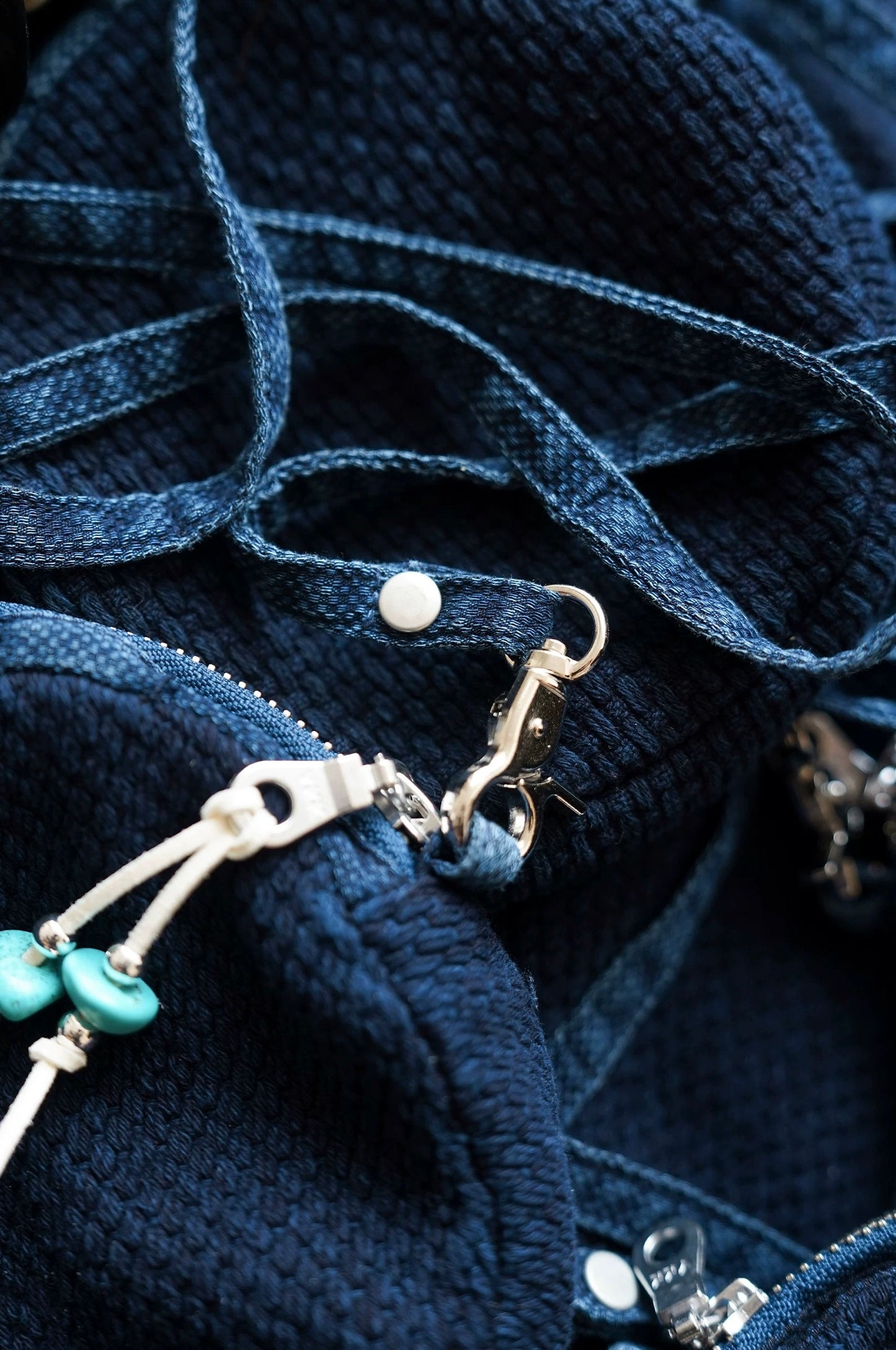 Indigo Dye Kendo Mini Bag