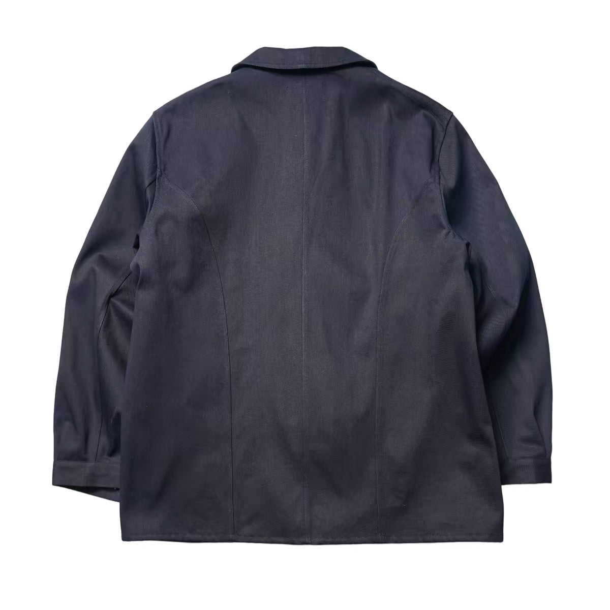 Indigo Dye Double-Breasted French Work Jacket