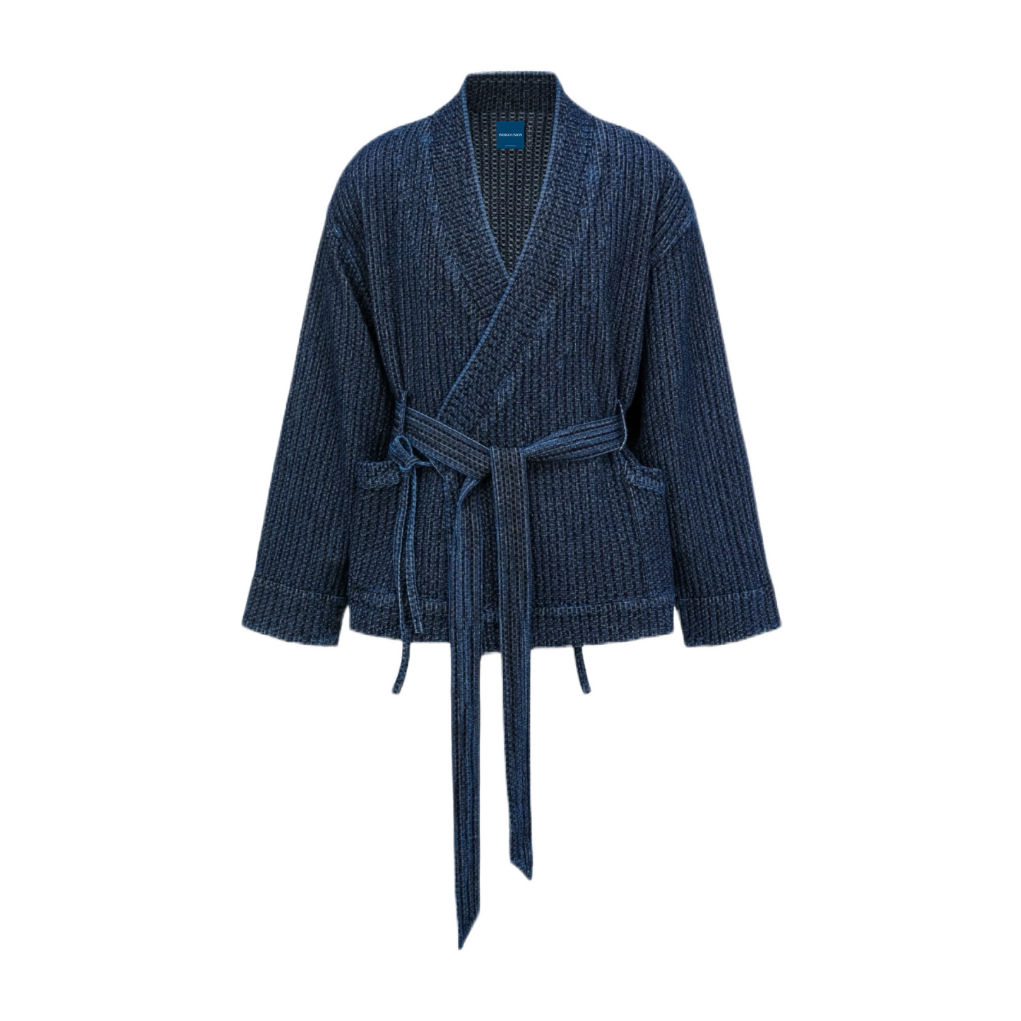 Indigo Dye Strap Noragi Jacket