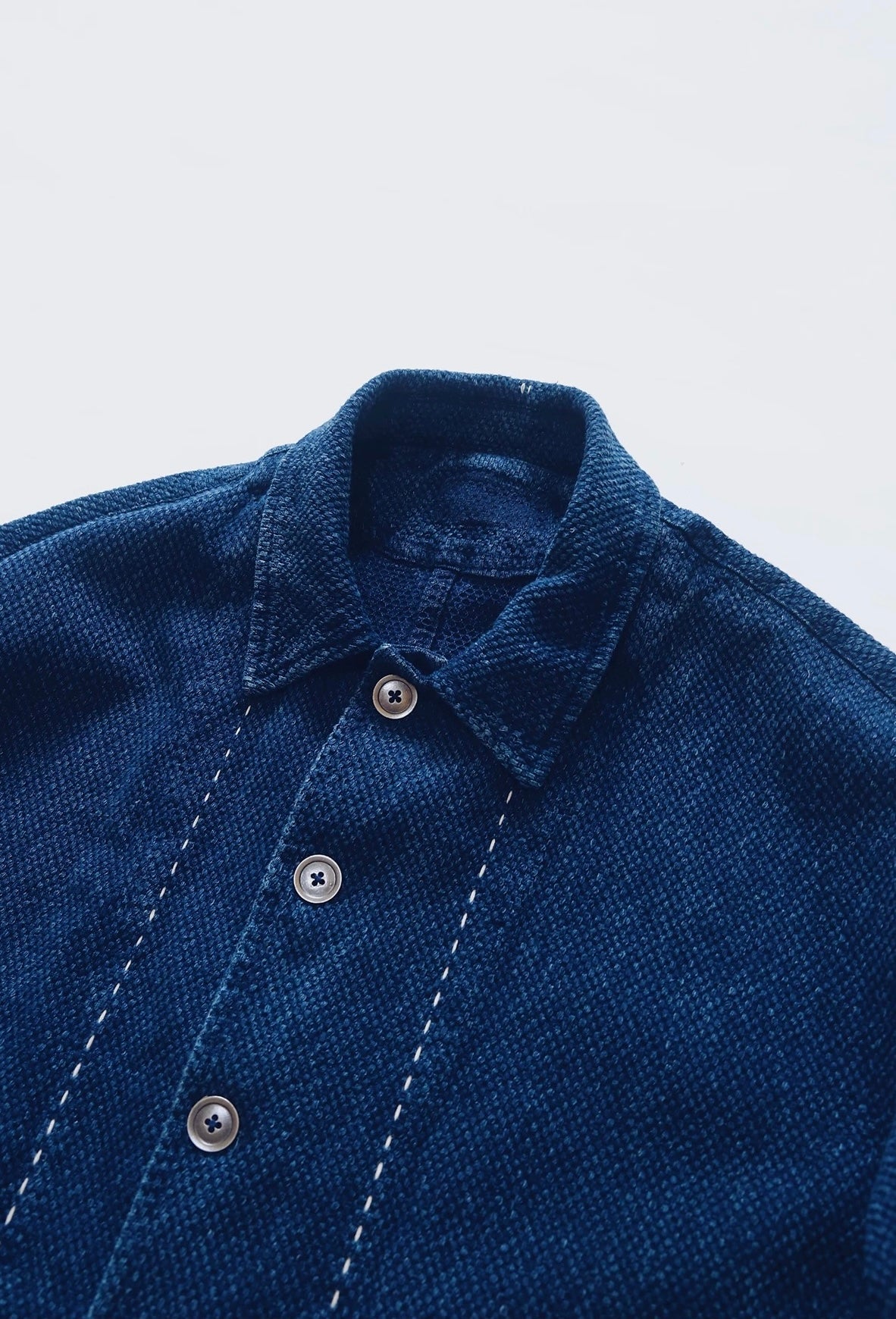 Indigo Dye Kendo Sashiko Coat