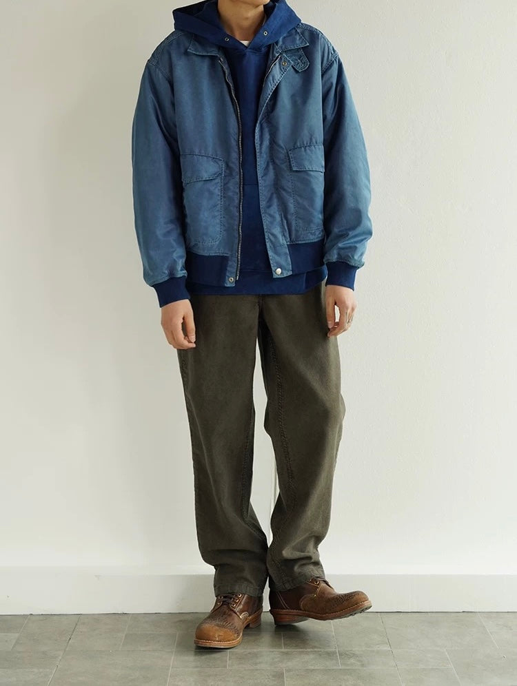 Indigo Dye A2 Flight Jacket
