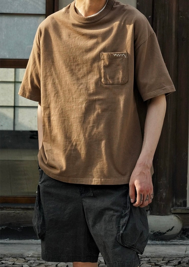 Mud Dye Giza 86 Pocket T-Shirt