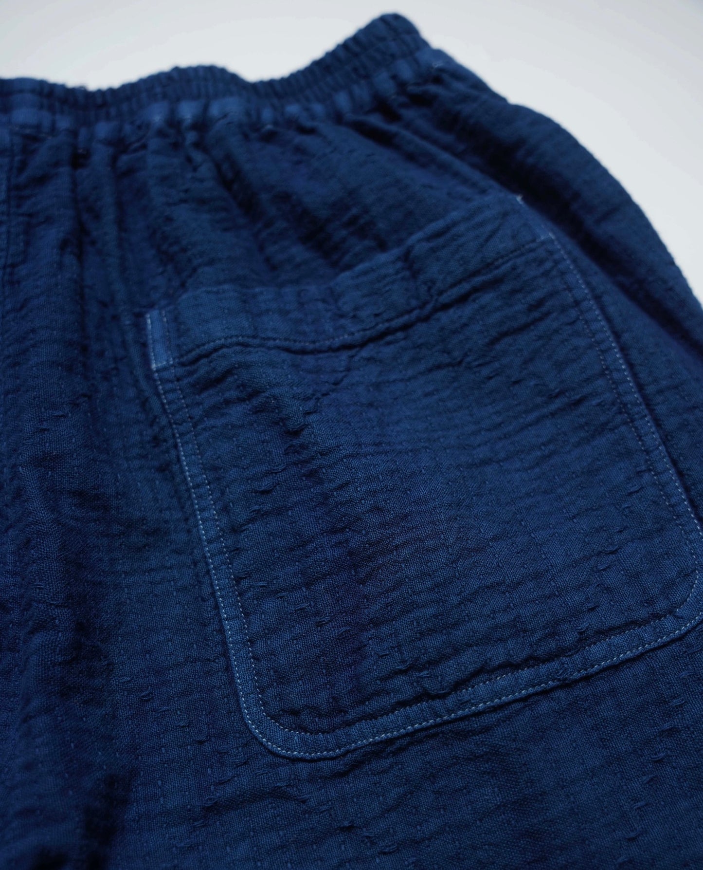 Indigo Dye Carrot Pants